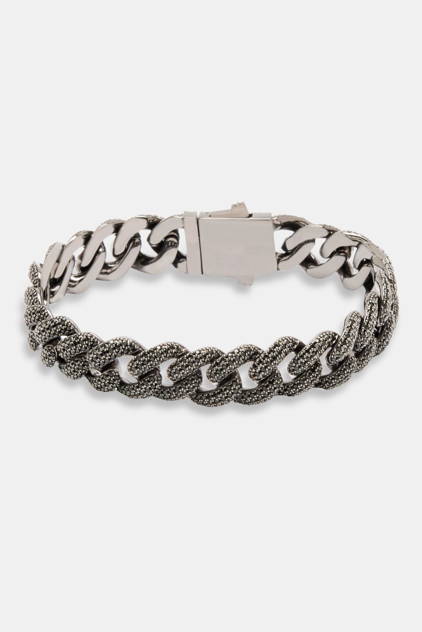 Iced Cuban Bracelet - Black